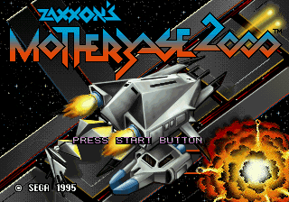 Заставка игры Zaxxon's Motherbase 2000